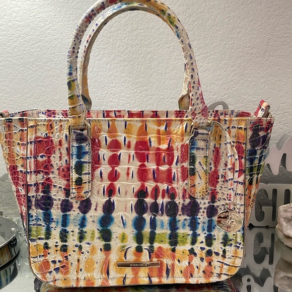 💎🔥 NWT, FULL inclusion BRAHMIN Melbourne Small Ashlee Satchel - Picture 4 of 14